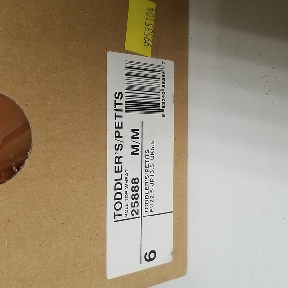 Timberland Toddler Boots Size 6 Wheat color - Picture 10 of 11